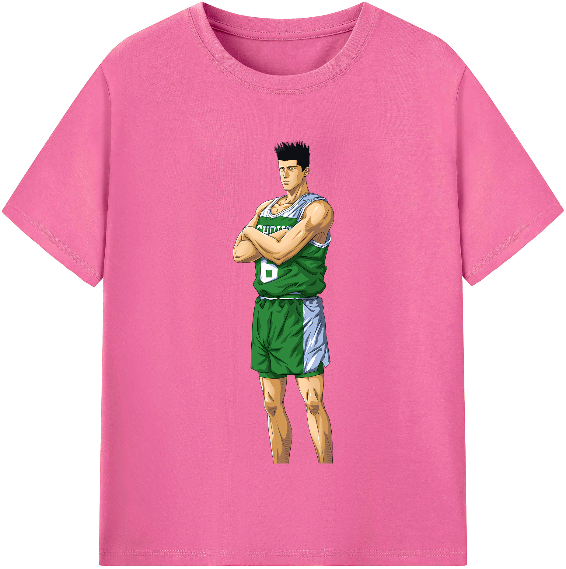 （画像用） SLAM DUNK／スラムダンク レディースカジュアルプリントTシャツ（綿100％）